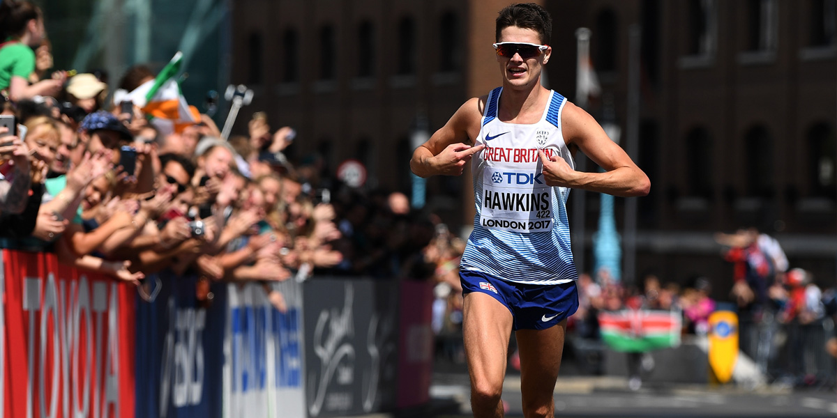 SUPER HAWKINS JUST MISSES PODIUM AFTER RECORD-EQUALLING MARTHON RUN