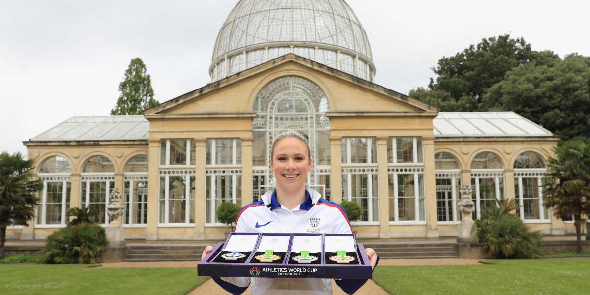 SHOWPIECE MEDALS REVEALED AHEAD OF ATHLETICS WORLD CUP 