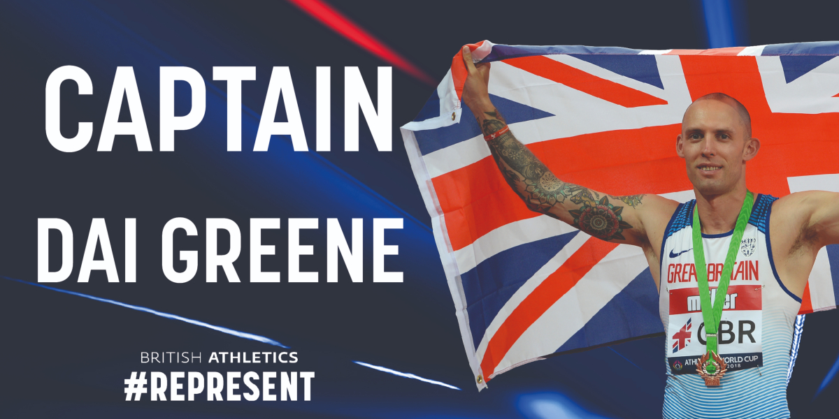 GREENE CHOSEN BY TEAMMATES AS BRITISH CAPTAIN FOR BERLIN