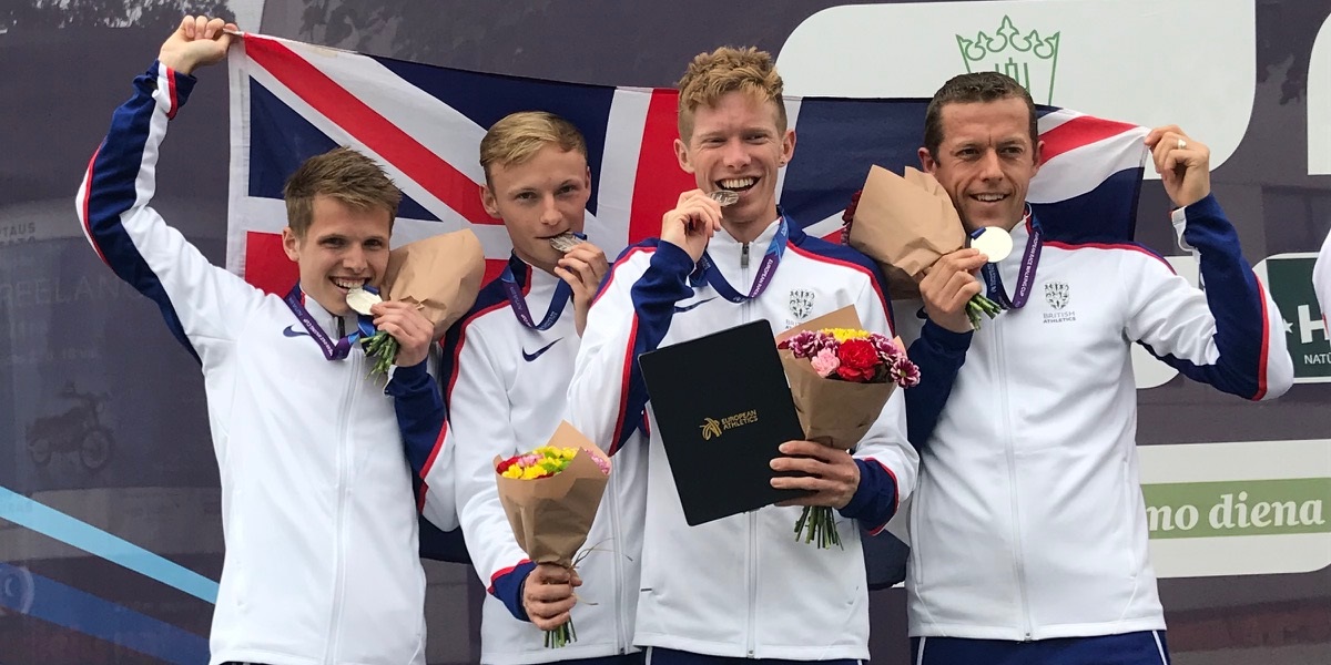 BRITISH TEAM CLAIM SILVER AT EUROPEAN RACE WALKING CUP