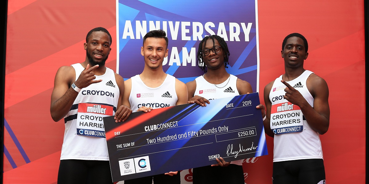CLUB:CONNECT & LONDON BOROUGH RELAYS TAKES CENTRE STAGE AT MÜLLER ANNIVERSARY GAMES