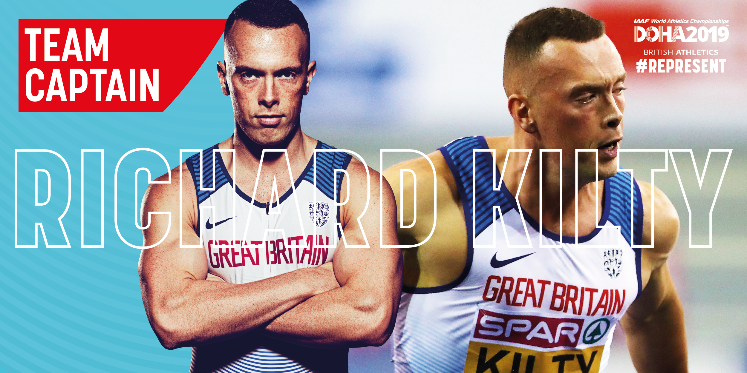 KILTY CHOSEN BY TEAMMATES AS CAPTAIN OF BRITISH TEAM FOR DOHA