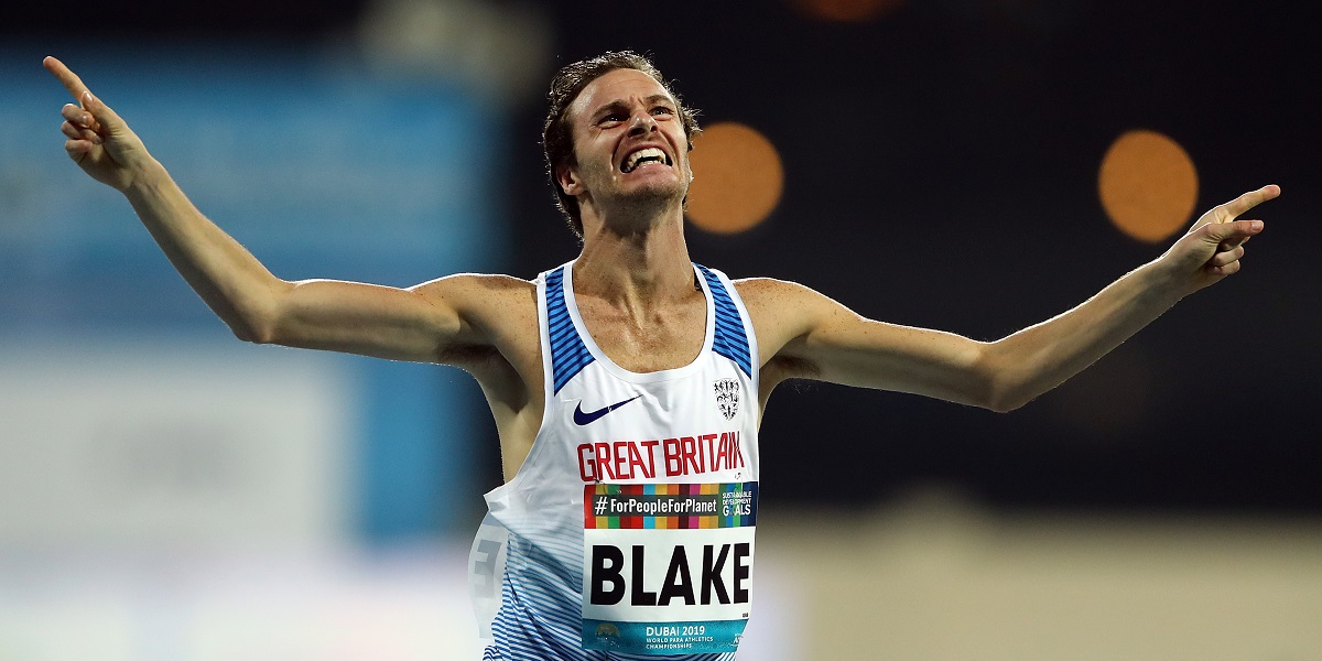 BLAKE STORMS TO T36 800M GOLD AS GB & NI KICK START WORLD PARA ATHLETICS CHAMPIONSHIPS 