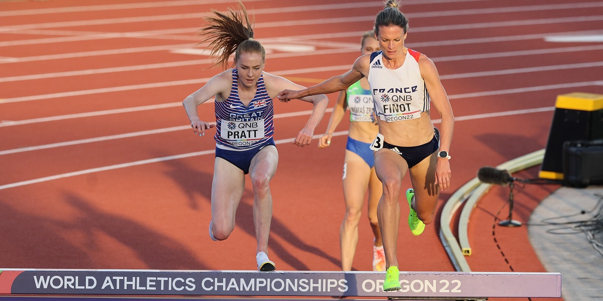 BRITISH RECORD FOR AIMEE PRATT AS THREE GB&NI ATHLETES REACH WORLD FINALS ON DAY SIX