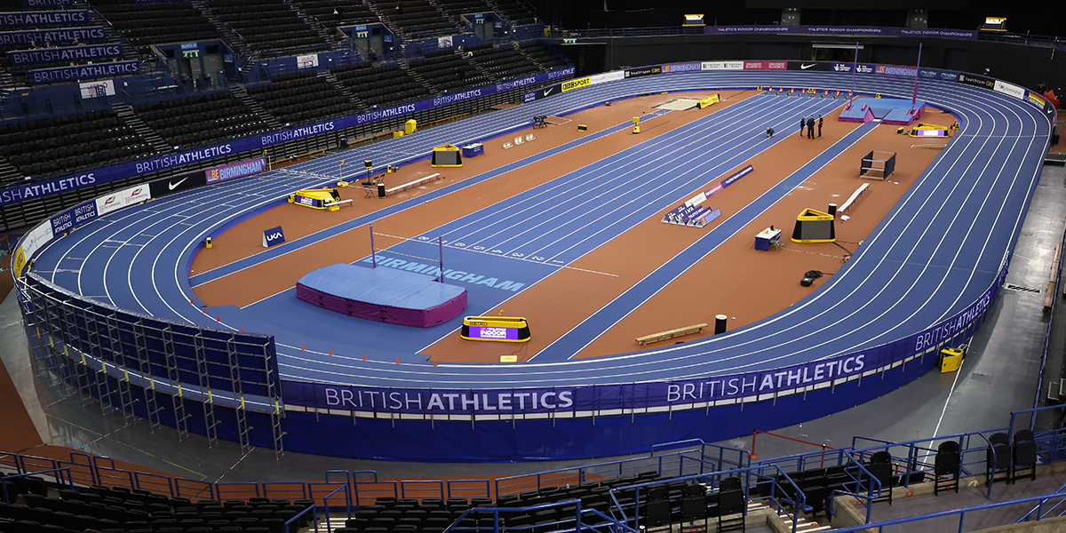 ATHLETES THE FIRST TO EXPERIENCE BRAND NEW TRACK THIS WEEKEND AT UKA INDOOR CHAMPIONSHIPS